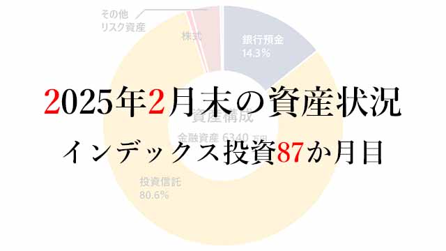 250301 2025年2月末の資産状況